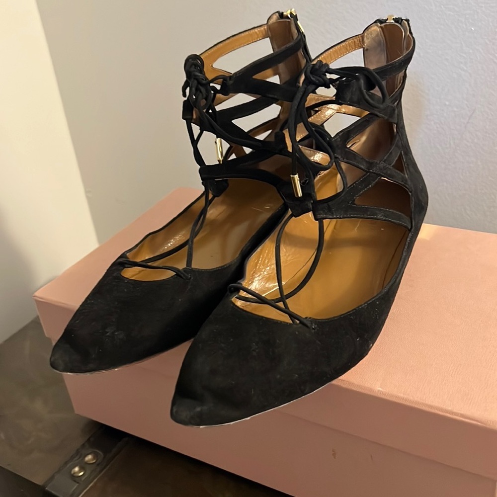 Aquazzura bellgravia flats